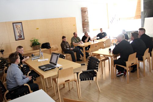 Forssan kokous sujui hyv&auml;ss&auml; j&auml;rjestyksess&auml; ja totutun sukkelasti. Kuva: Sami Sepp&auml;nen